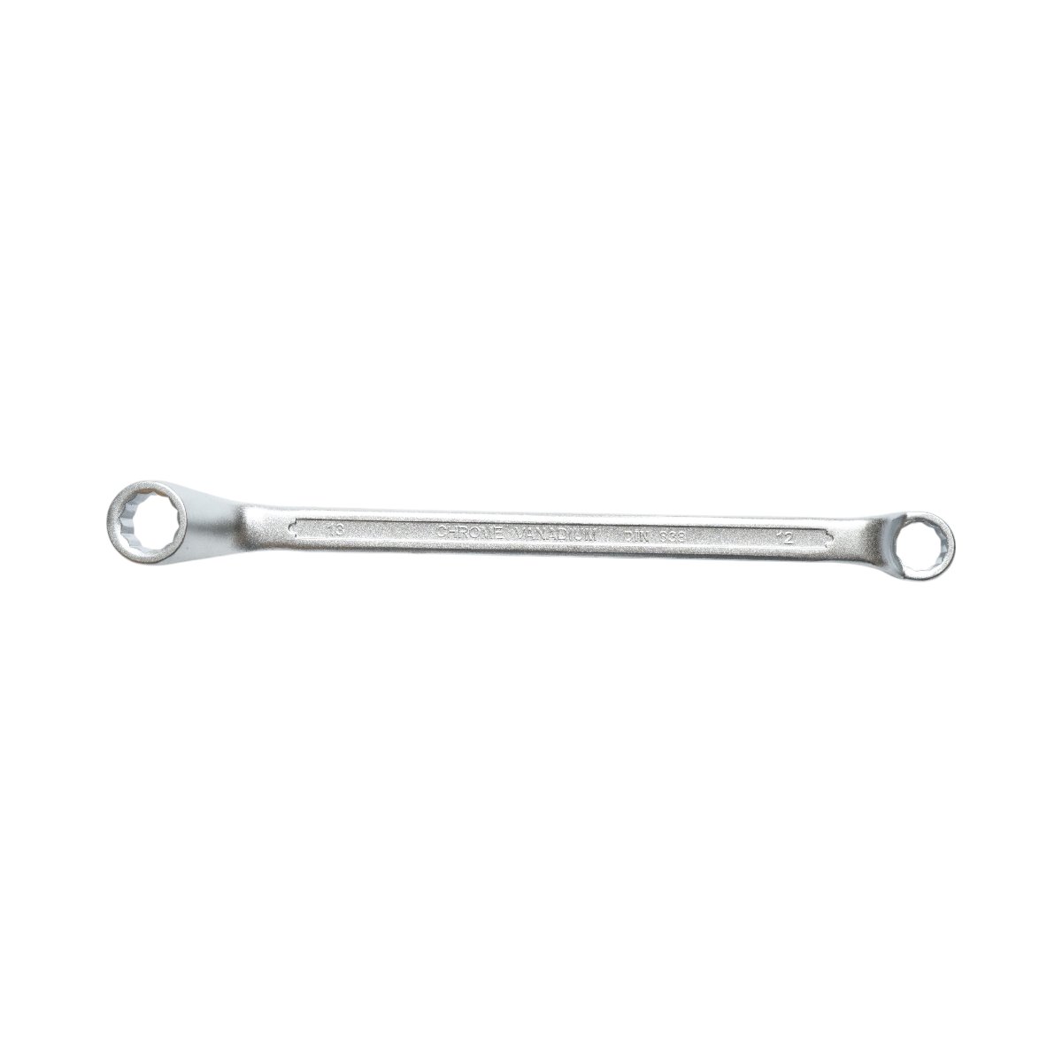 Set 8 chei inelare cotite in suport cu clema 6-22mm Cr-V Crownman